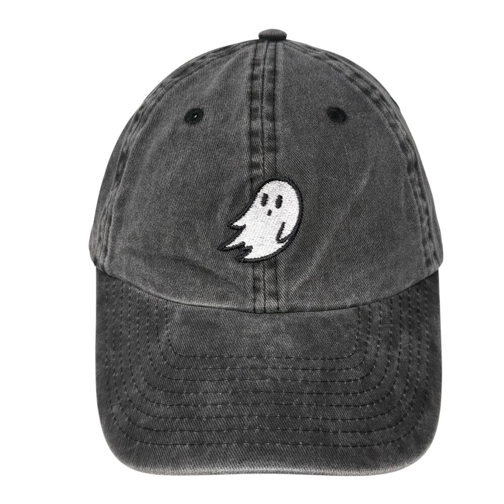 Ghost Slideback Baseball Cap Gray One Size Adjustable Embroidered 6 Panel Dalix